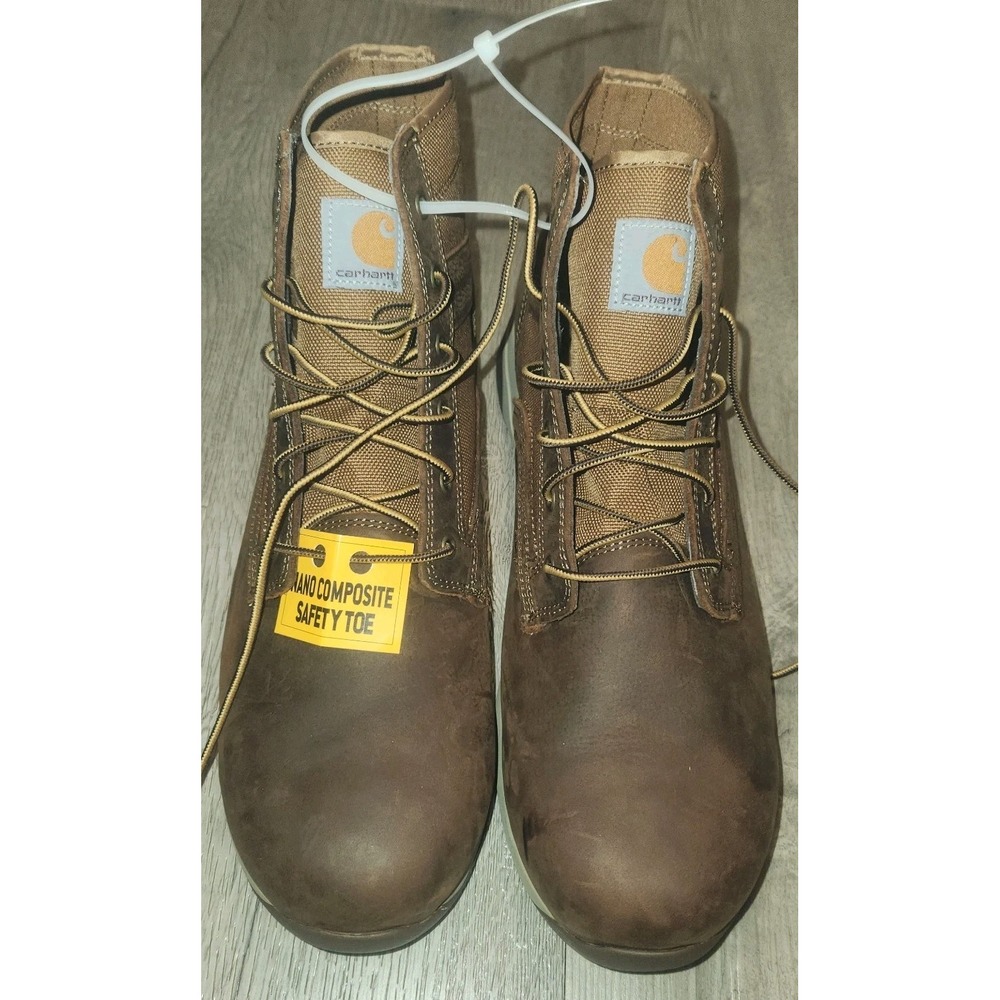 Carhartt work boots Force Composite Toe  Size 14 M ‎ Brown Tan